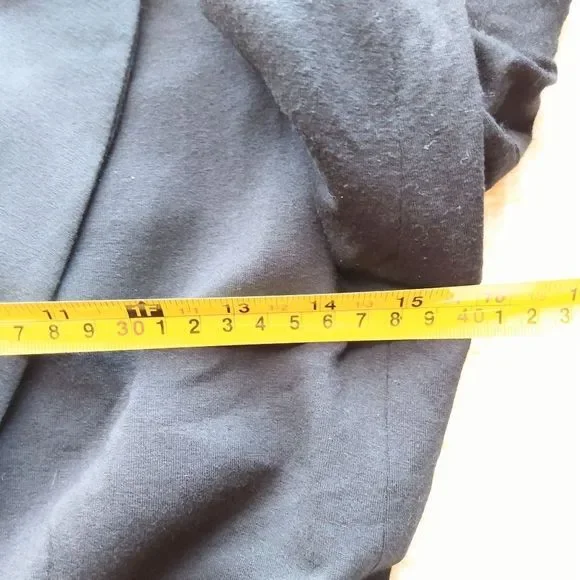 Zara Basic Soft Stretch Jersey 2 Pocket Blazer Black Size XS - Picture 6 of 10